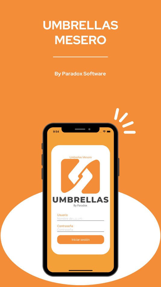 #1. Umbrellas Mesero (iOS) 由: Paradox Software Solutions Mex