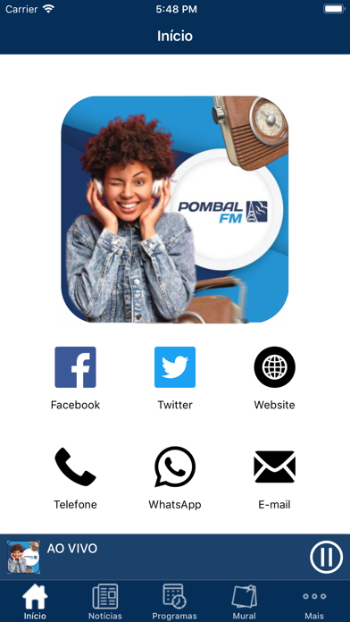 Pombal FM Screenshot