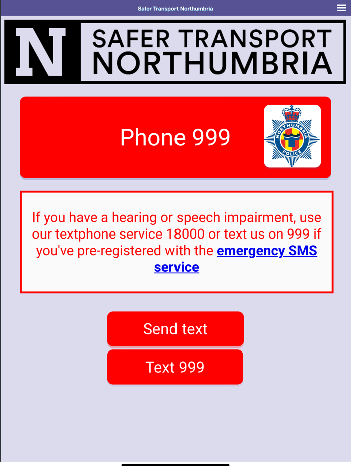 Safer Transport Northumbria