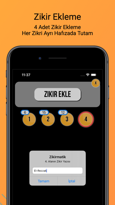 Zikirmatik Pro - Tesbih Screenshot