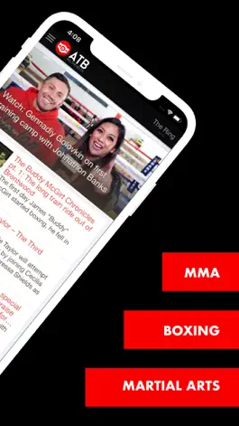 Game screenshot ATB: Combat Sports News apk