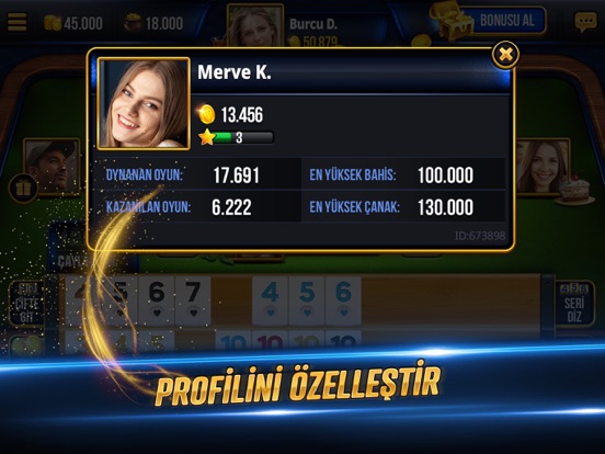 Okey - Tekel Okey iPad app afbeelding 3