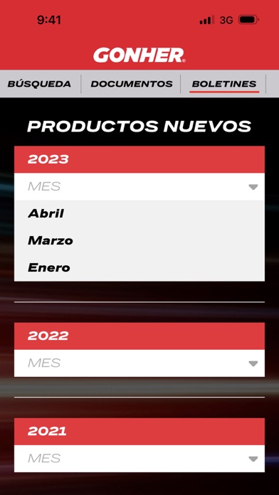 Catálogo Gonher App Screenshot