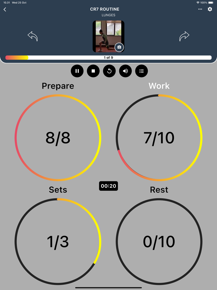 Custom Workout with Journal