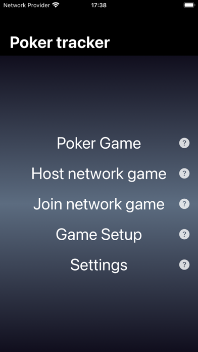 Poker Blinds Tracker and Timer Screenshot