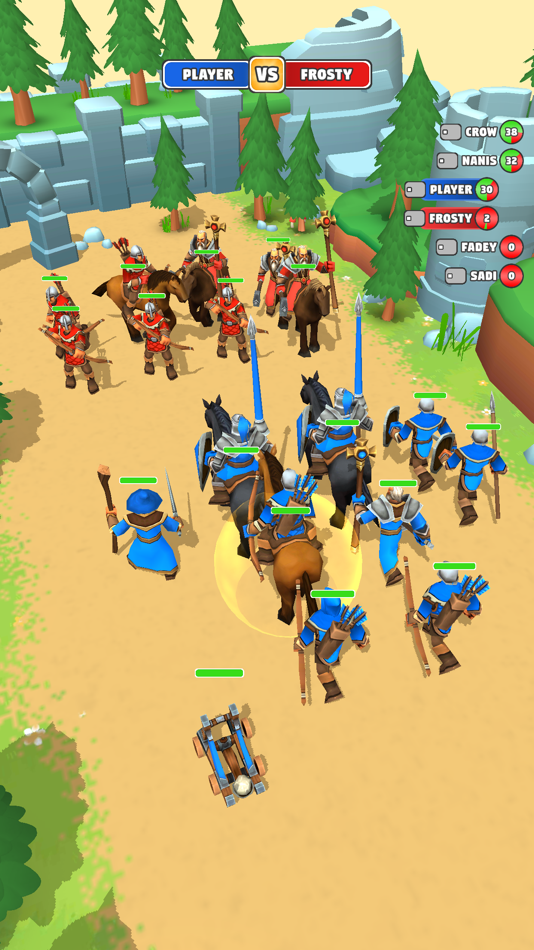 #5. Merge Tactics : Epic Battle (iOS) 由: Ristretto Studios
