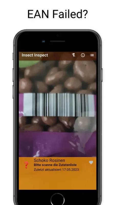Insekten in Lebensmitteln screenshot 3 of 5
