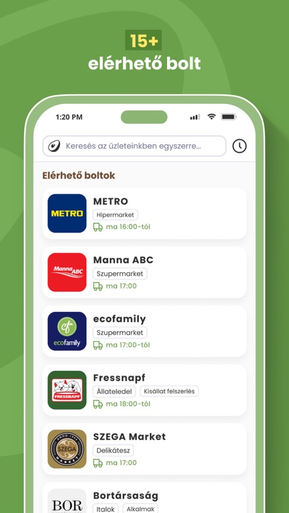 Avokado: Több üzlet, egy kosár
