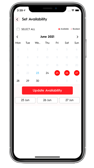 Lagni-App Musician Screenshot
