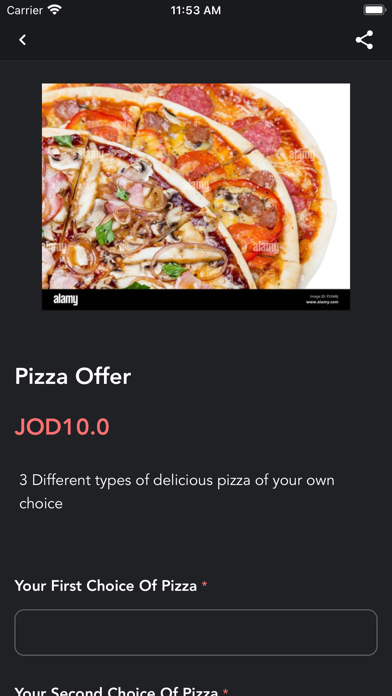 Pizza Ones - بيتزا ونز screenshot 2