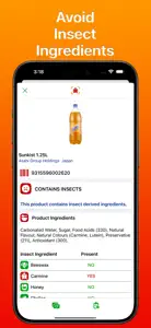 Insect Food Scan screenshot #2 for iPhone