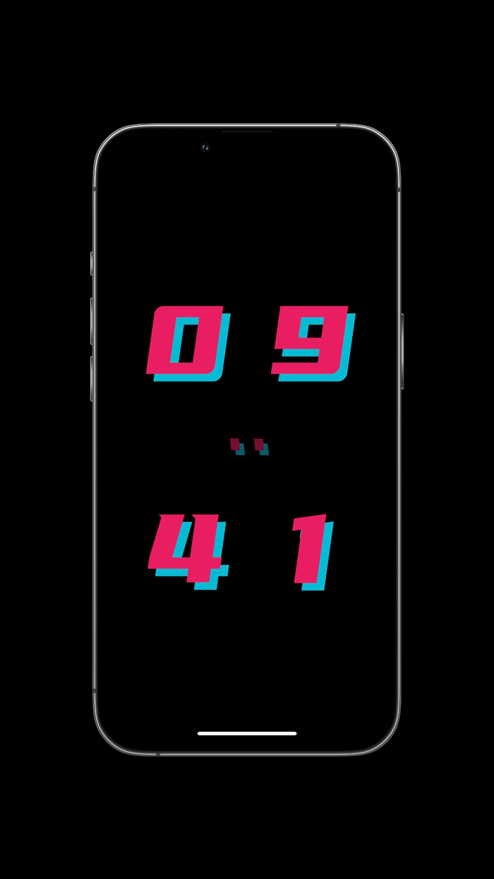 Cyber Clock Kanji and Pixel