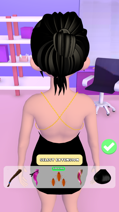 Hair Extension Salon Screenshot