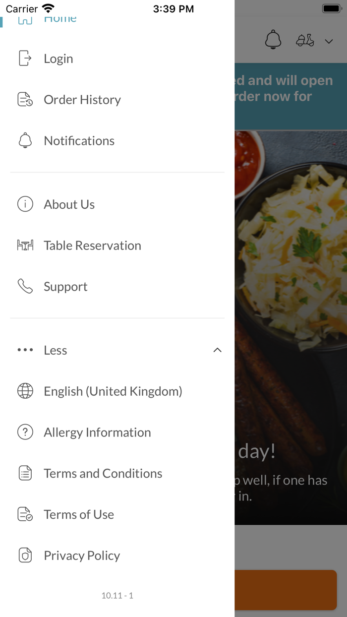 Table Talk Indian Bar