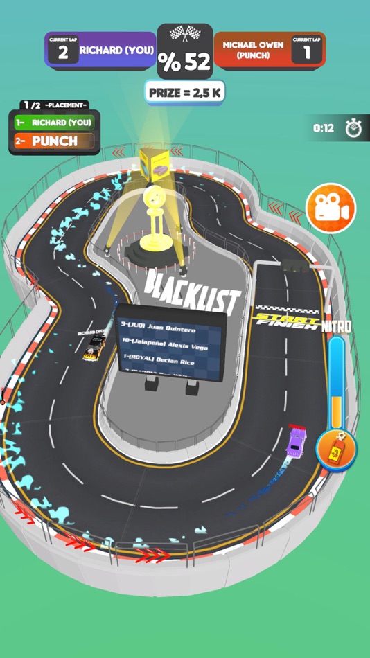 #5. Clicker Racing 3D (iOS) 由: MondayOFF