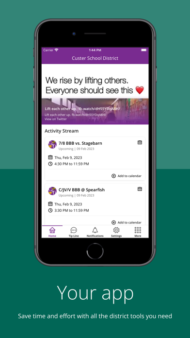 Custer School District Screenshot