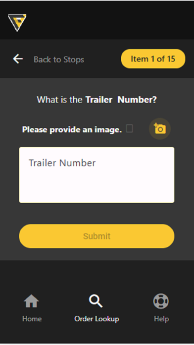 Trailer Inspection App Screenshot