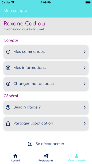 Adrili - Services de QVT Screenshot