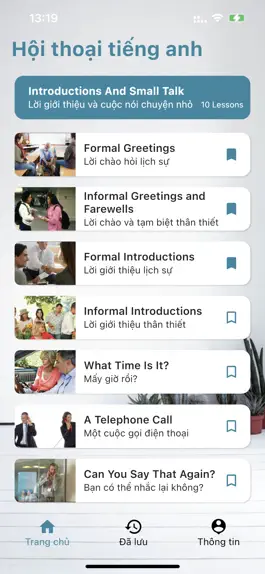 Game screenshot Hội Thoại Tiếng Anh mod apk