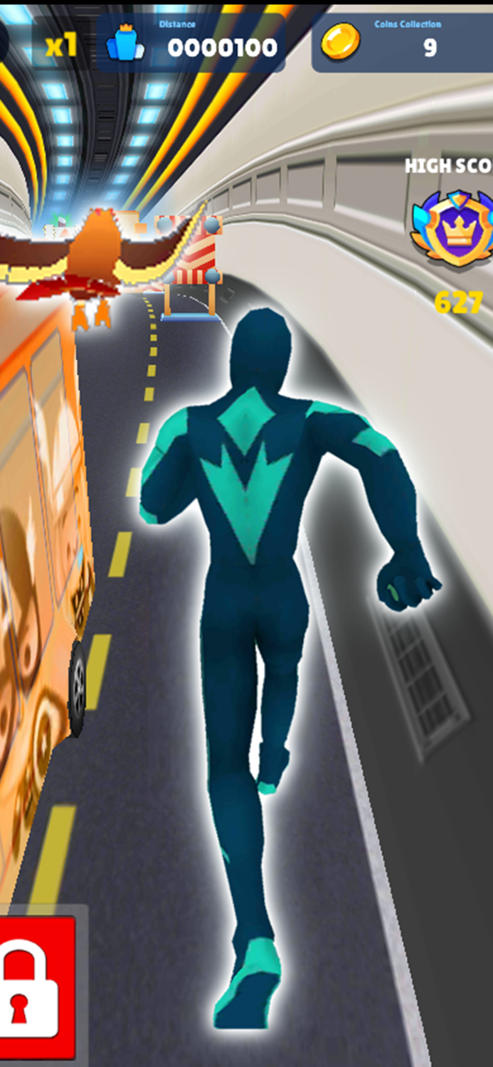 Superhero Subway Runner