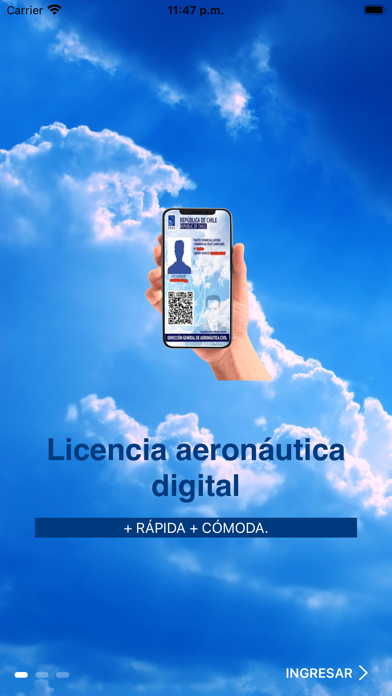 Licencia Digital DGAC Screenshot