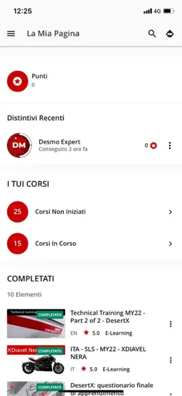 Game screenshot Ducati Web Academy apk