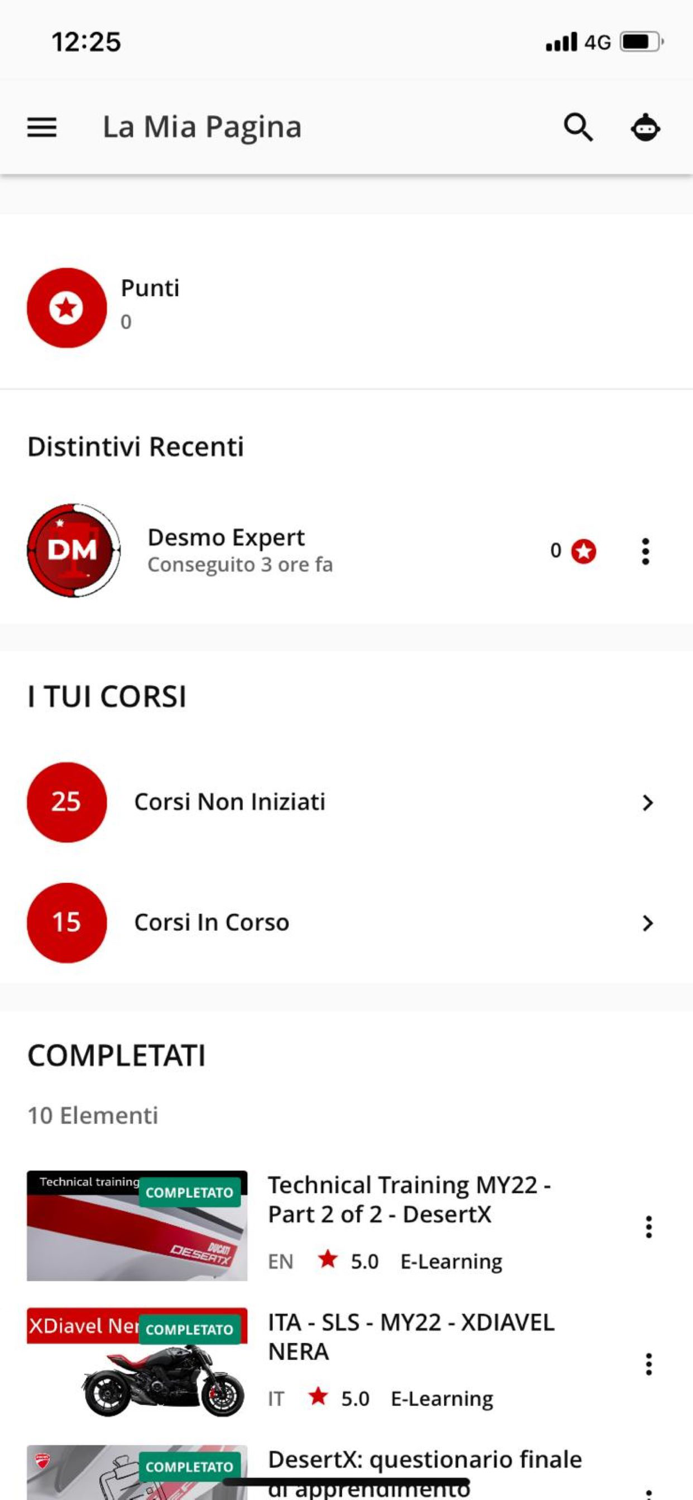 Ducati Web Academy
