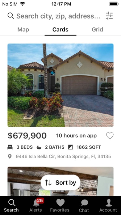 Southwest Florida Home Search Screenshot