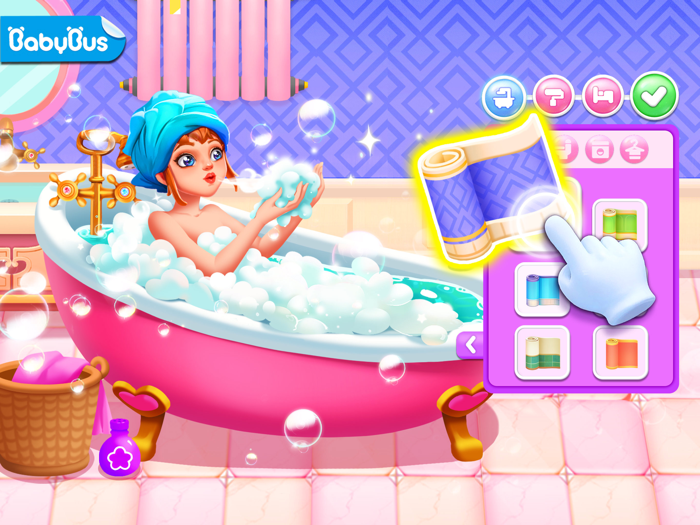 Little Pandas Girls Town