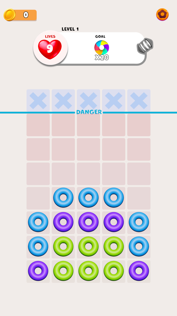 Donut Blast - Link Puzzle