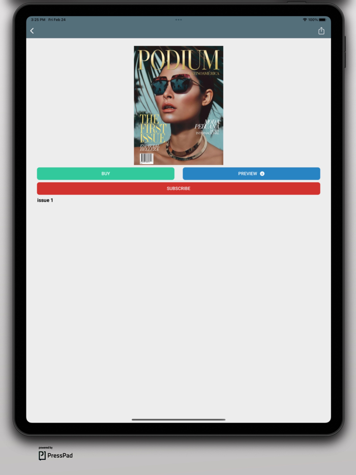 PODIUM LATINOAMERICA