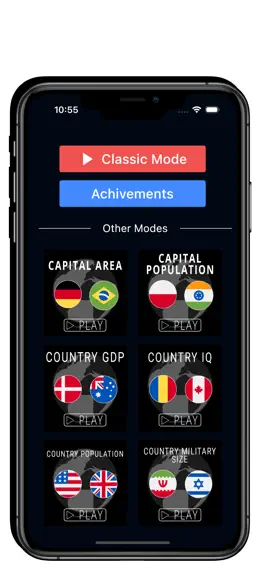 Game screenshot Higher or Lower : Country Area mod apk
