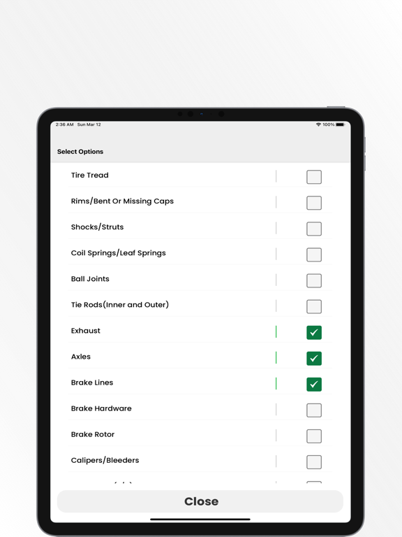 App screenshot