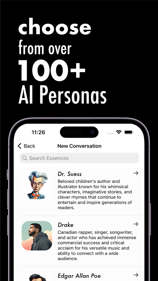 #2. Essence AI (iOS) By: Benjamin Carl Karst