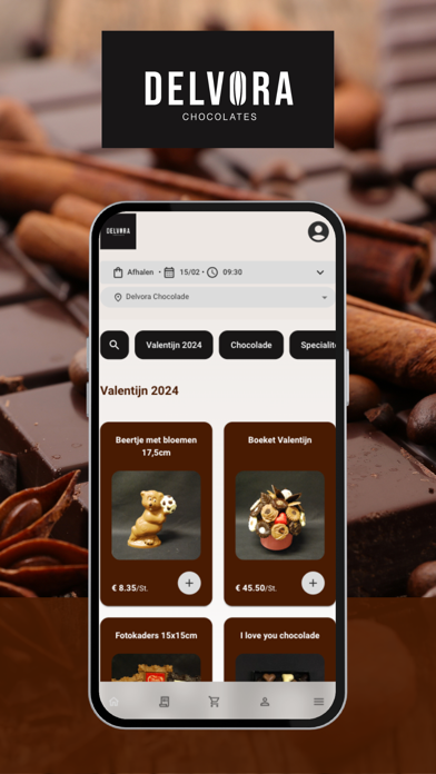 Delvora Chocolates Screenshot
