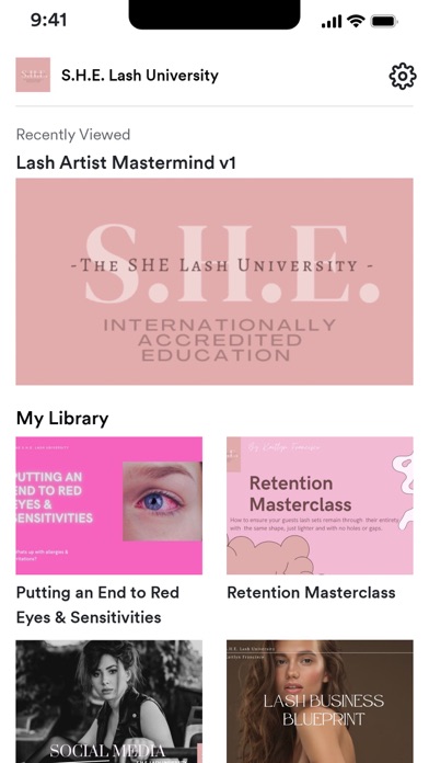 S.H.E. Lash University Screenshot
