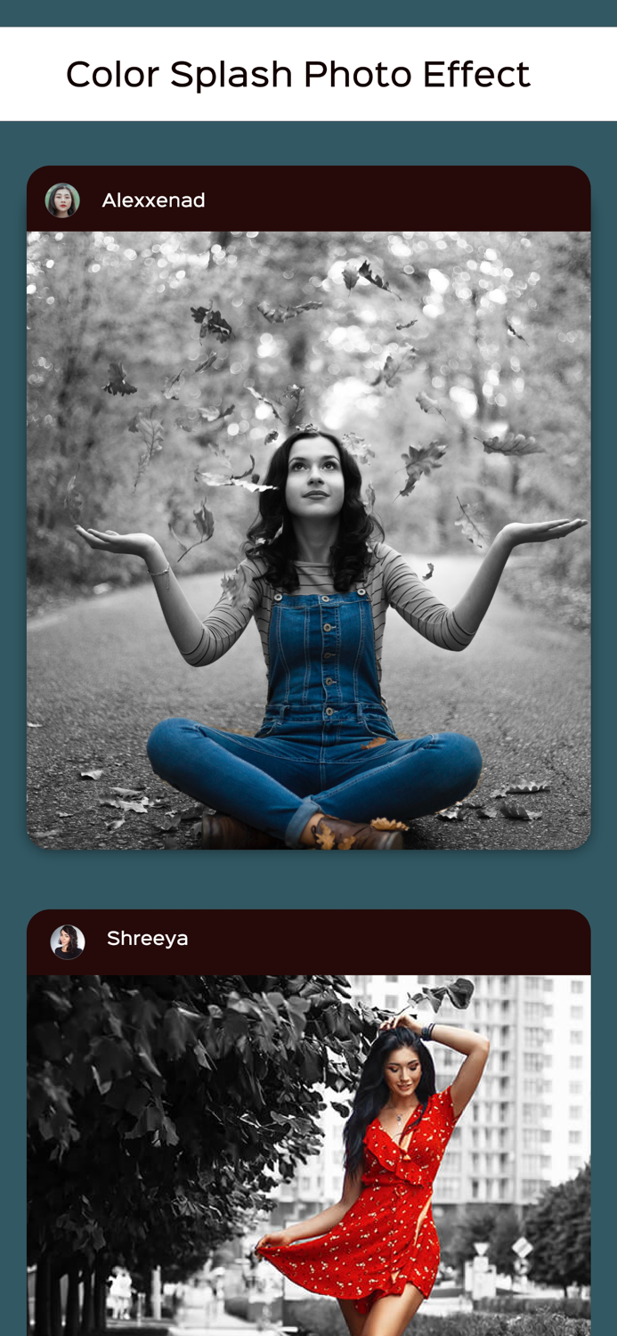 Color Splash Photo Effect