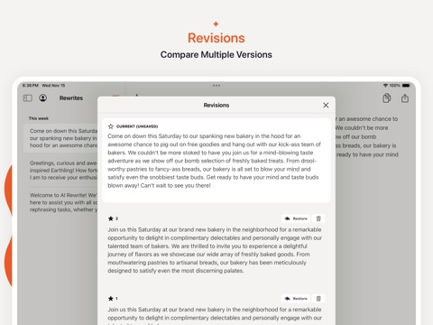 AI Rewrite - Writing Companionのおすすめ画像4