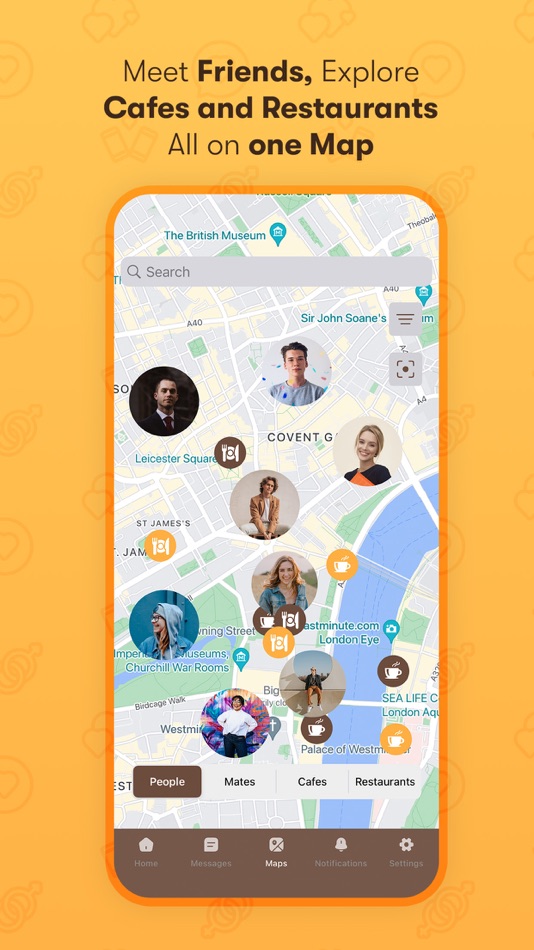 #2. Coffee Mates: Map,date,connect (iOS) 由: MyCoffeeMates