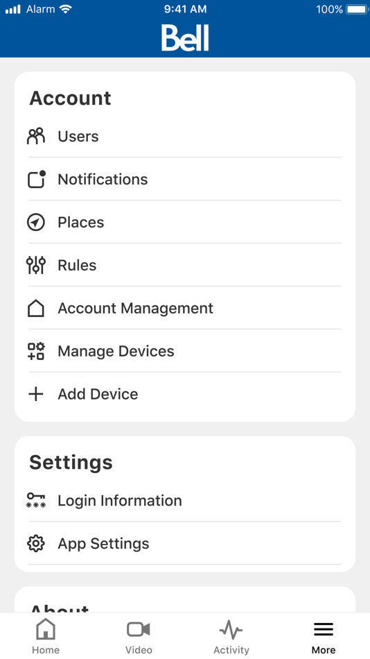 #5. Bell Security and Automation (iOS) 由: AlarmForce Industries