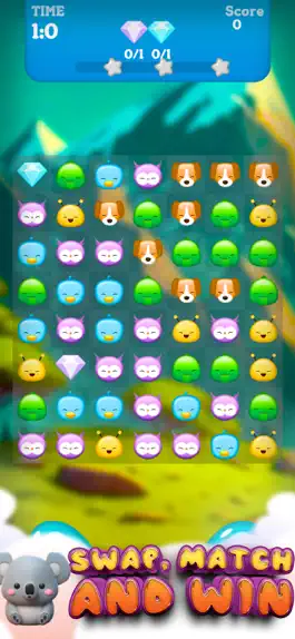 Game screenshot Kido : Animals Saga Match 3 hack