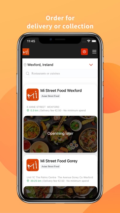 Mi Street Food Screenshot