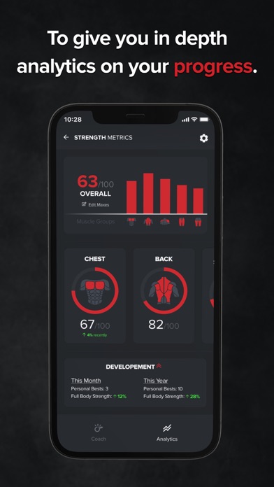 Klein: Athletic Training iPhone screenshot 5 - Sports app