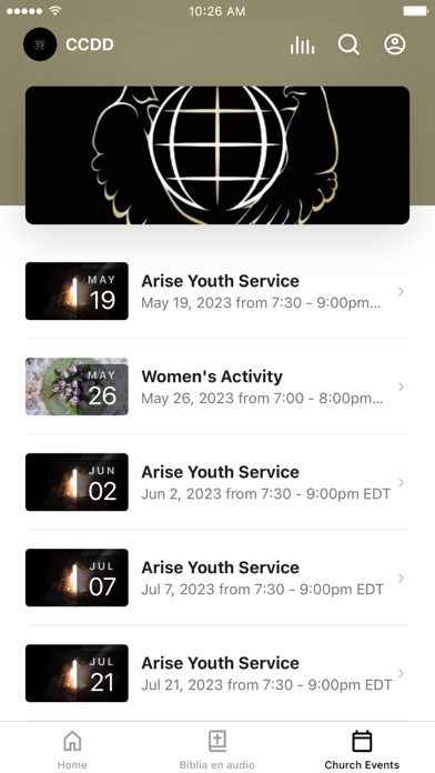 CCDD Ministry Screenshot