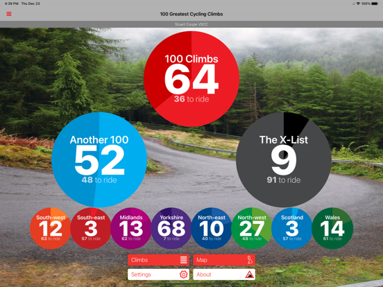 Screenshot #5 pour 100 Greatest Cycling Climbs
