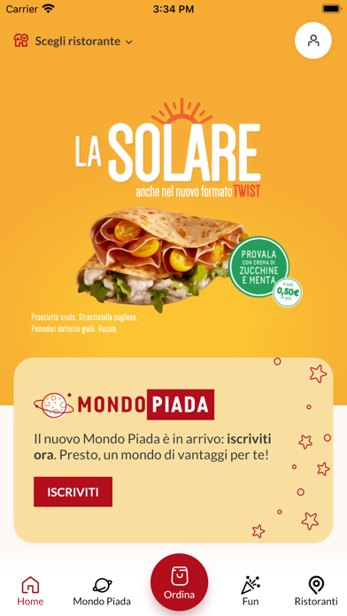 LA Piadineria Screenshot