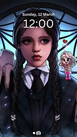Game screenshot Wednesday Addams Wallpaper 4k apk