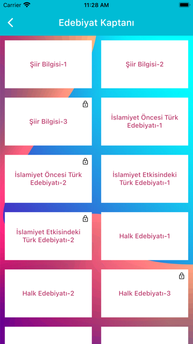 Edebiyat Kaptanı (AYT-YKS) Screenshot