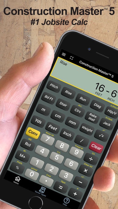 Construction Master 5 Calc Screenshot