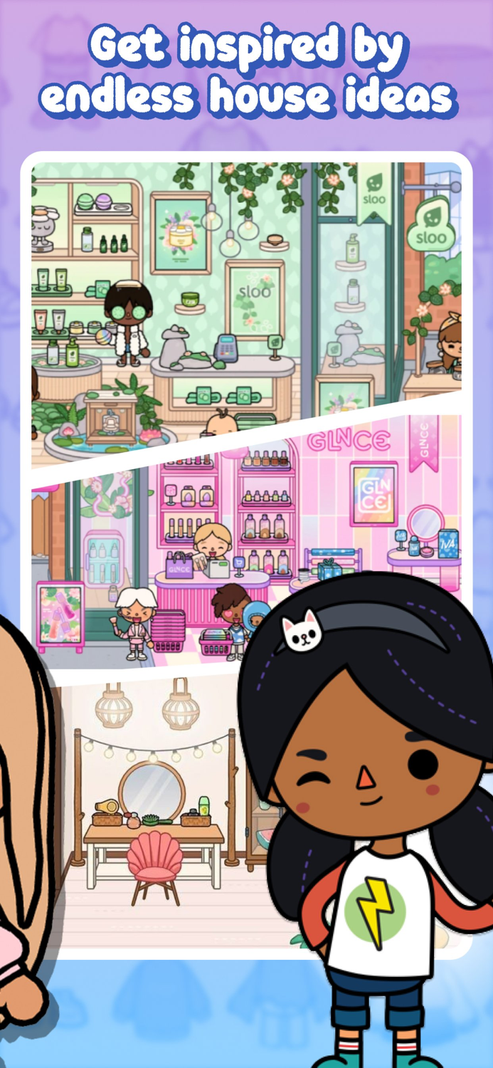 Toca Mods Houses and Characters